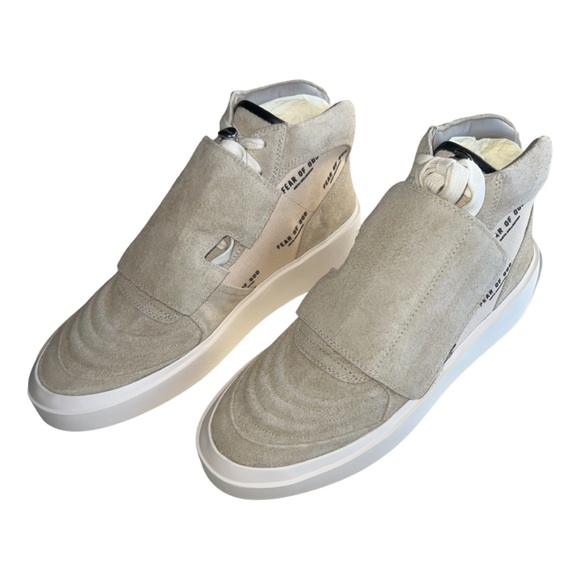Essentials Fear Of God logo high-top sneakers luxe skate Mid Collection US 7 /40 - Picture 9 of 16